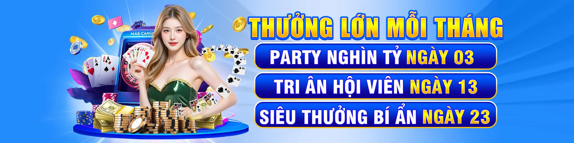 Sòng bạc trực tuyến CF68 với không gian sang trọng và các trò chơi hấp dẫn
